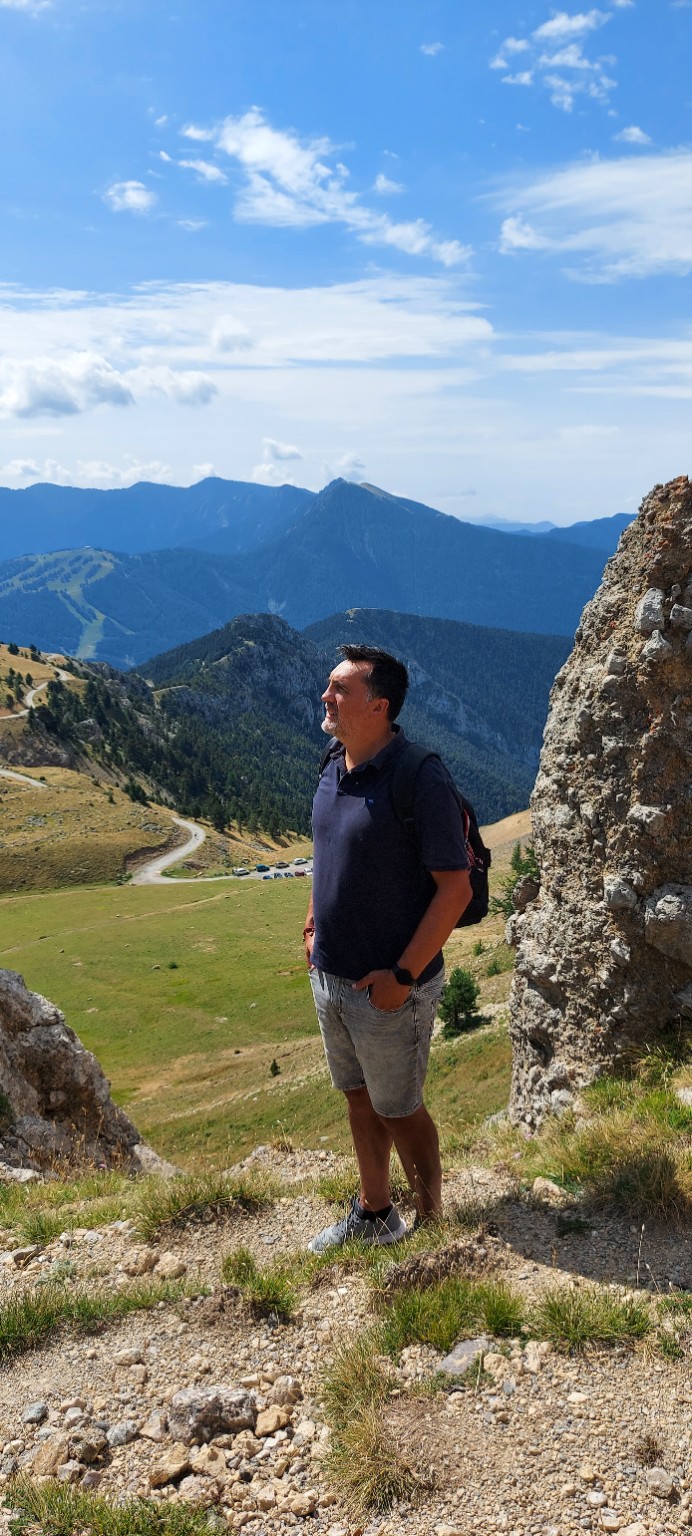Ivan Lapčević na planini